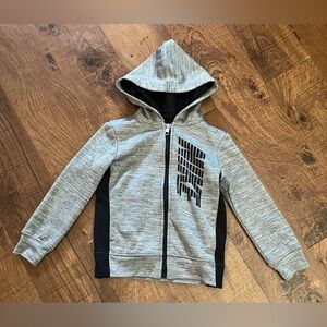 Nike boys full zip hoodie XS extra small/4 drifit